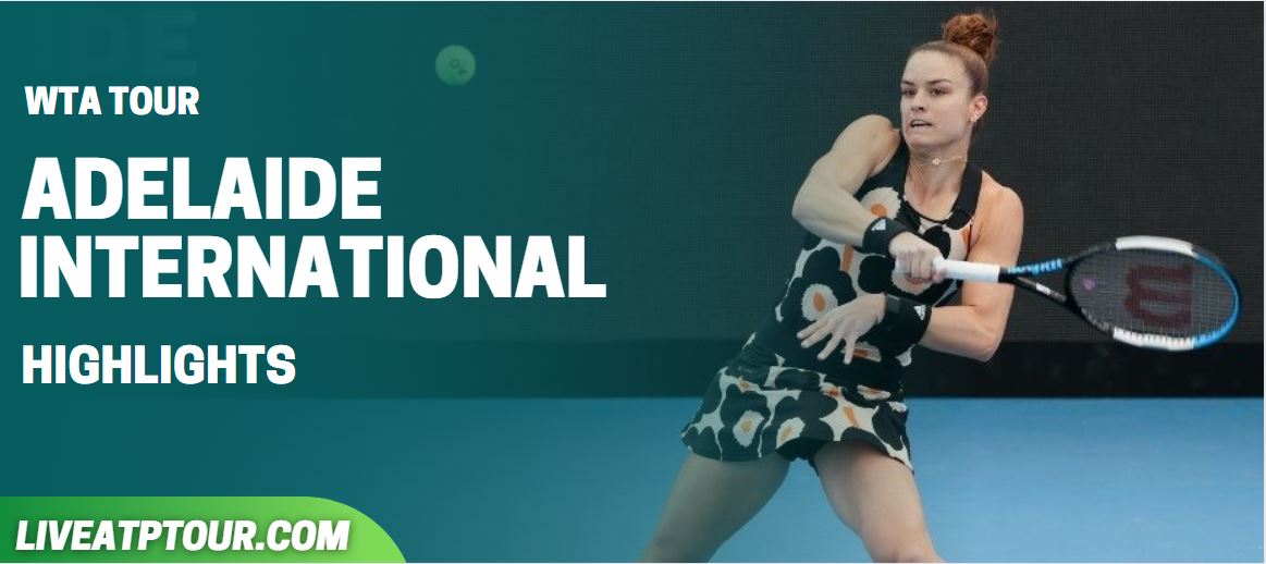 Adelaide International 1 2022 Women SF 1 Highlights