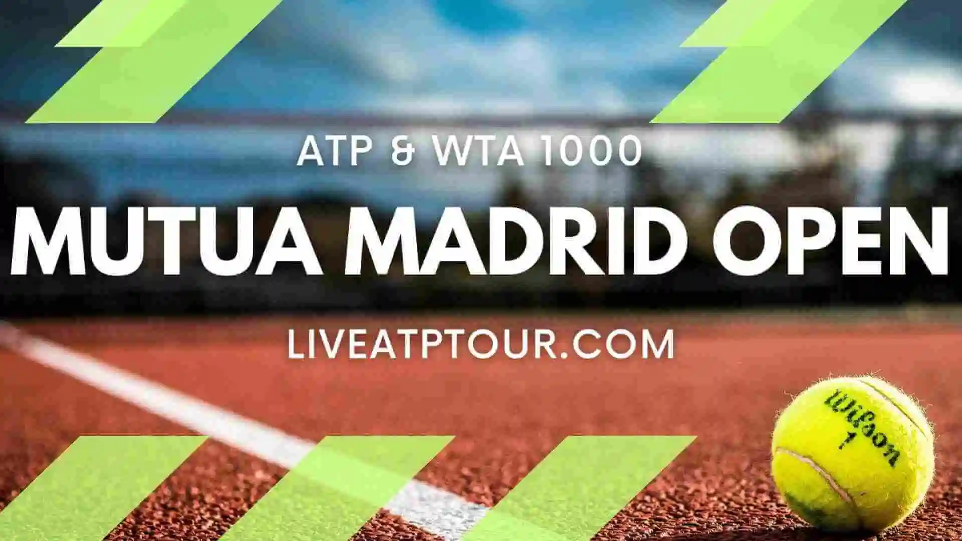 Mutua Madrid Open Live Streaming 2024 Day 1